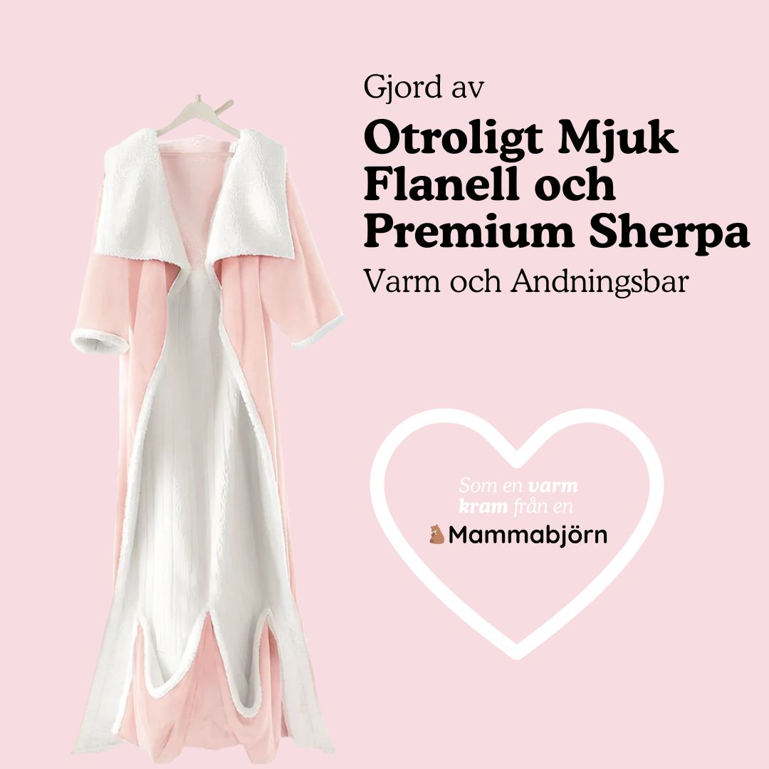 Mammabjörn Filten – Uppvärmd